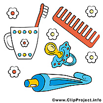 Tétine tasse clipart – Bébé dessins gratuits